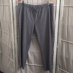 Lululemon Jet Crop Slim Grey Heathered Slate 12